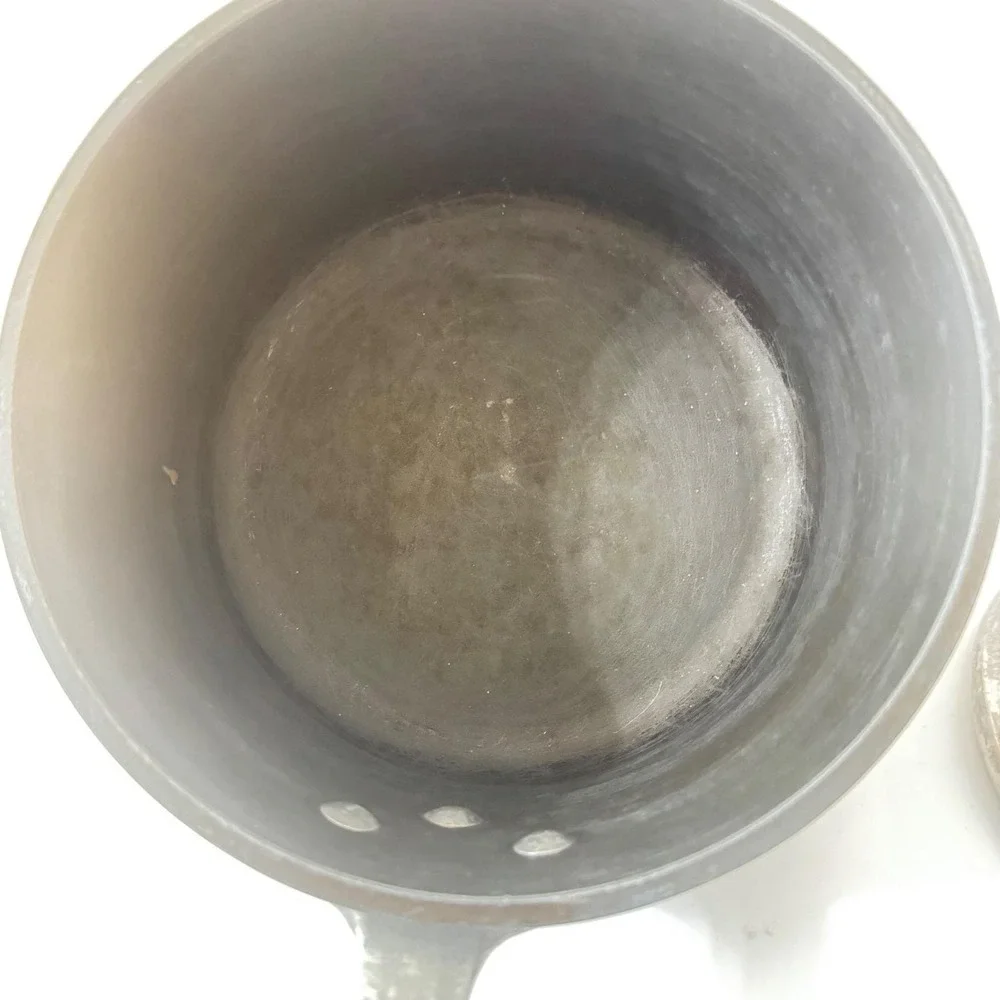 Magnalite GHC 2 Quart Saucepan with‎ Lid Vintage USA Cast Aluminum Pot 2L